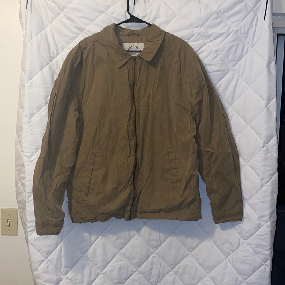 St John’s Bay Tan Windbreaker